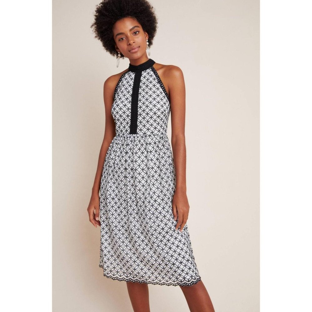 Anthropologie Eri + Ali Ninetta Lace Mini Dress